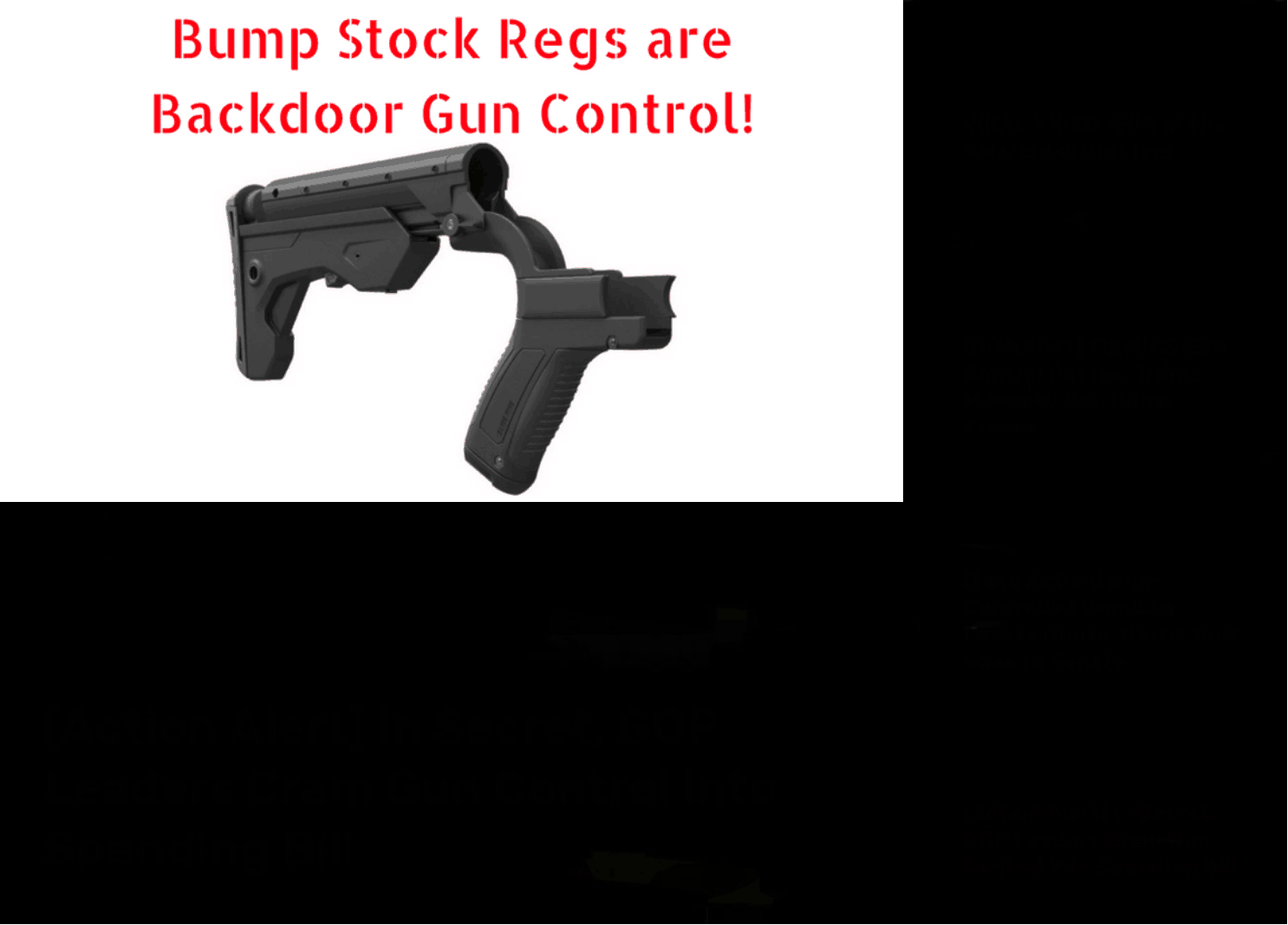 [TAKE ACTION!] ATF Moves Towards Banning SemiAutomatic Firearms GOA