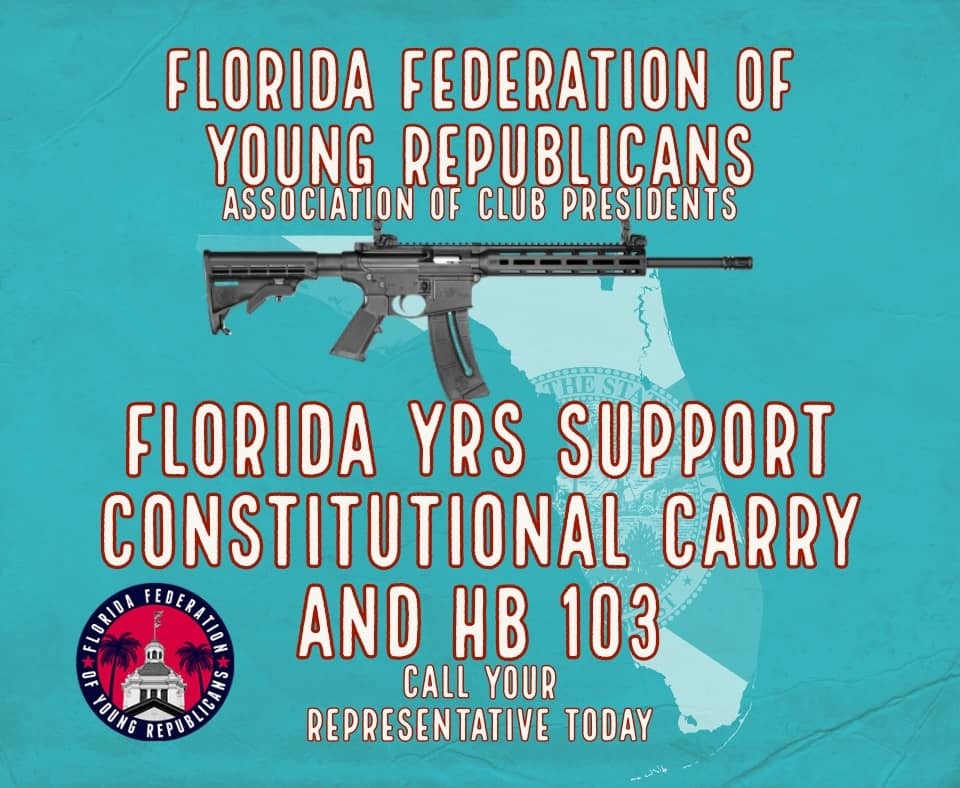 Florida Federation of Young Republicans resolution in support of Constitutional Carry