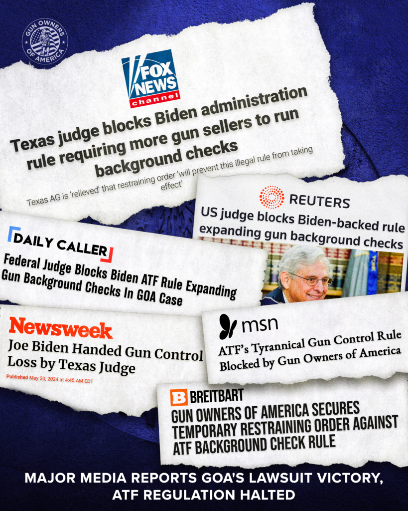 GOA & Members Score Huge Victories in Congress and Courts! - Gun.net