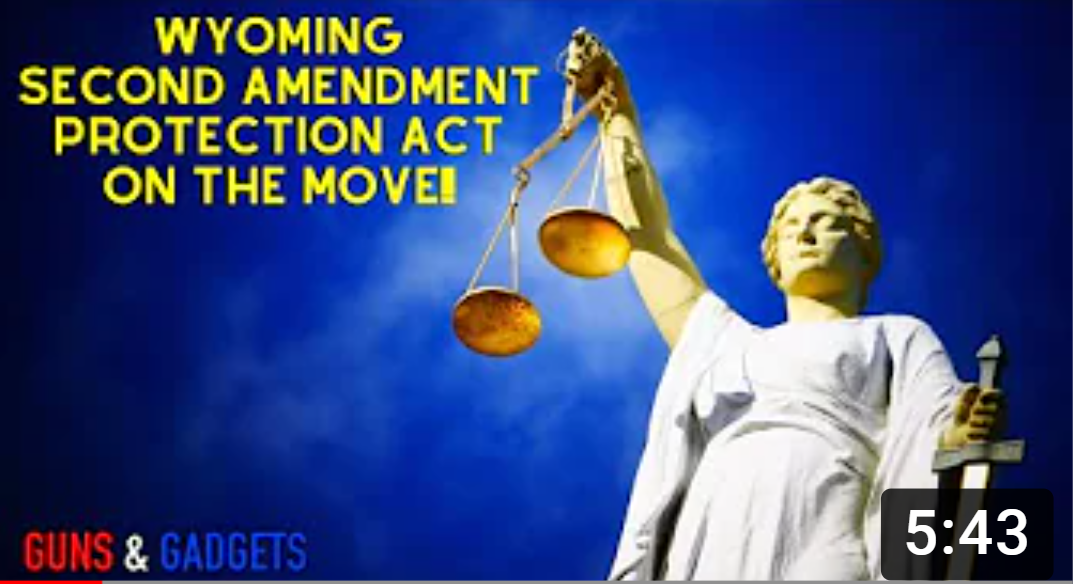 WY The Wyoming Senate is Moving the Second Amendment Protection Act! GOA
